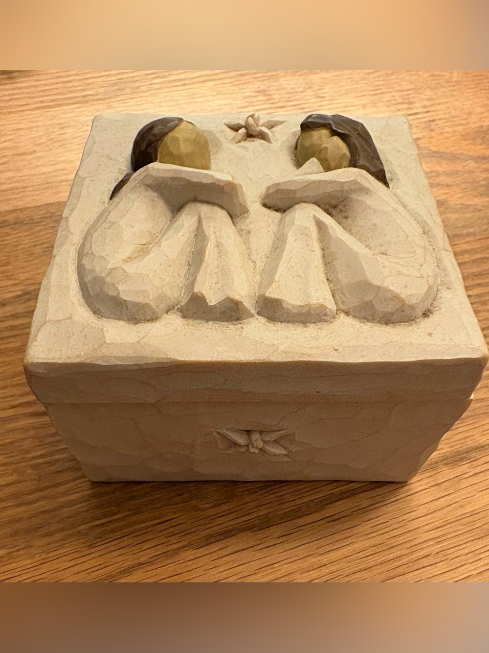 Willow Tree Sculpture Friendship Trinket Box